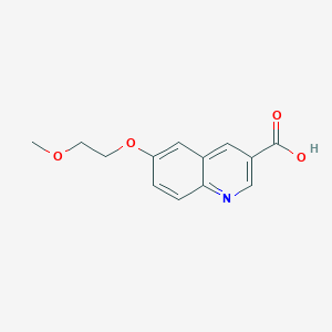 6-(2-Methoxyethoxy)quinoline-3-carboxylic acid