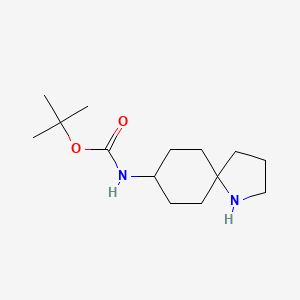 Tert-butyl 1-azaspiro[4.5]decan-8-ylcarbamate