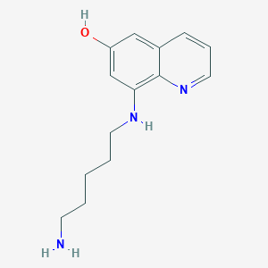 8-[(5-Aminopentyl)amino]quinolin-6-ol