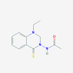 N-(1-Ethyl-4-thioxo-1,2-dihydroquinazolin-3(4H)-yl)acetamide