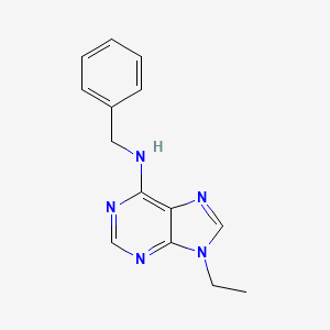 N-Benzyl-9-ethyl-9H-purin-6-amine