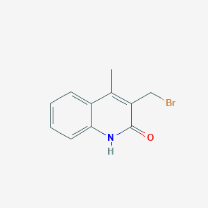 3-(Bromomethyl)-4-methylquinolin-2(1h)-one