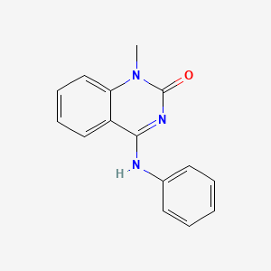 1-Methyl-4-(phenylamino)quinazolin-2(1h)-one