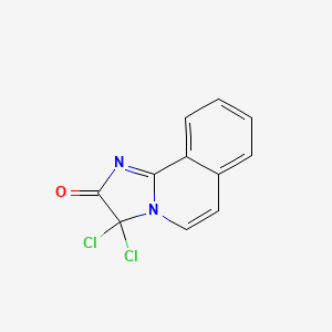 Imidazo[2,1-a]isoquinolin-2(3H)-one, 3,3-dichloro-