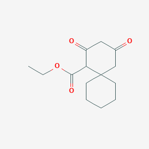 Ethyl 2,4-dioxospiro[5.5]undecane-1-carboxylate