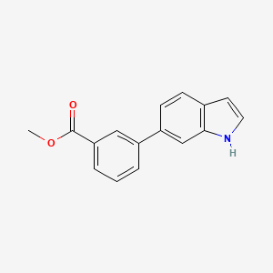 methyl 3-(1H-indol-6-yl)benzoate