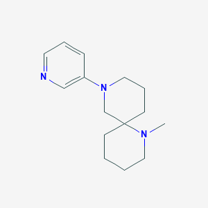 1,8-Diazaspiro[5.5]undecane, 1-methyl-8-(3-pyridinyl)-