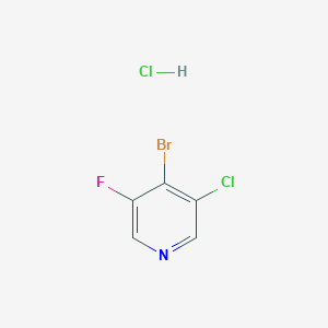 4-Bromo-3-chloro-5-fluoropyridine hydrochloride