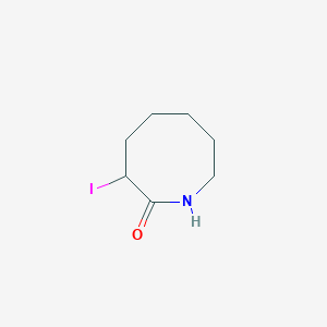 3-Iodoazocan-2-one