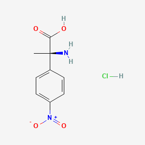 (R)-2-Amino-2-(4-nitrophenyl)propanoic acid hydrochloride