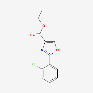 2-(2-Chloro-phenyl)-oxazole-4-carboxylic acid ethyl ester