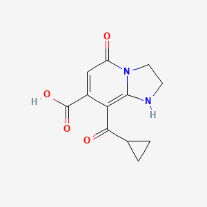 8-(Cyclopropanecarbonyl)-5-oxo-1,2,3,5-tetrahydroimidazo[1,2-a]pyridine-7-carboxylic acid