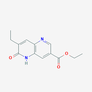 Ethyl 7-ethyl-6-oxo-5,6-dihydro-1,5-naphthyridine-3-carboxylate