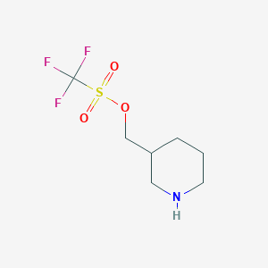 Piperidin-3-ylmethyl trifluoromethanesulfonate