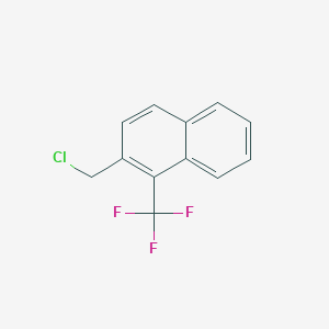 2-(Chloromethyl)-1-(trifluoromethyl)naphthalene