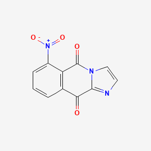 6-Nitroimidazo[1,2-b]isoquinoline-5,10-dione