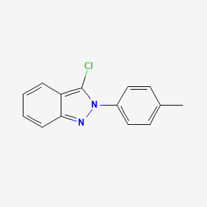 3-Chloro-2-(4-methylphenyl)-2H-indazole