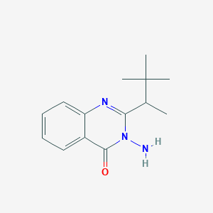 3-Amino-2-(3,3-dimethylbutan-2-yl)quinazolin-4(3H)-one