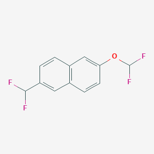 2-(Difluoromethoxy)-6-(difluoromethyl)naphthalene