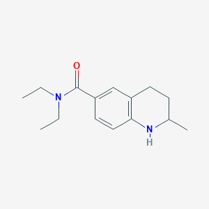 N,N-Diethyl-2-methyl-1,2,3,4-tetrahydroquinoline-6-carboxamide