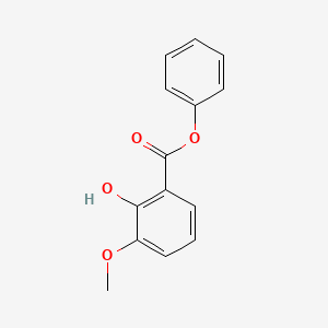 Phenyl 2-hydroxy-3-methoxybenzoate