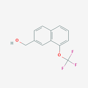 1-(Trifluoromethoxy)naphthalene-7-methanol