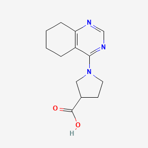 1-(5,6,7,8-Tetrahydroquinazolin-4-yl)pyrrolidine-3-carboxylic acid