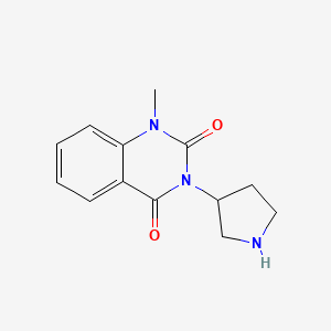 1-Methyl-3-(pyrrolidin-3-yl)quinazoline-2,4(1H,3H)-dione