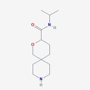 N-Isopropyl-2-oxa-9-azaspiro[5.5]undecane-3-carboxamide