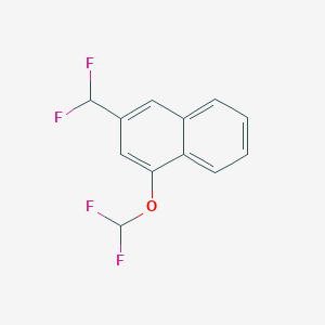 1-(Difluoromethoxy)-3-(difluoromethyl)naphthalene