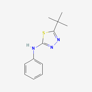 5-tert-butyl-N-phenyl-1,3,4-thiadiazol-2-amine