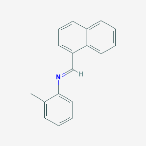 (E)-N-(2-Methylphenyl)-1-(naphthalen-1-yl)methanimine