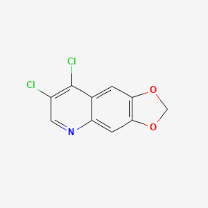 7,8-Dichloro-[1,3]dioxolo[4,5-g]quinoline