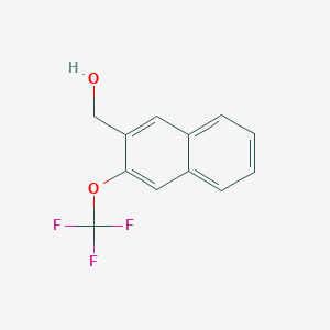 2-(Trifluoromethoxy)naphthalene-3-methanol