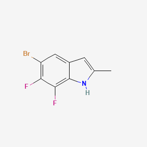 5-Bromo-6,7-difluoro-2-methyl-1H-indole