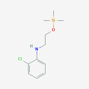 2-Chloro-N-(2-((trimethylsilyl)oxy)ethyl)aniline