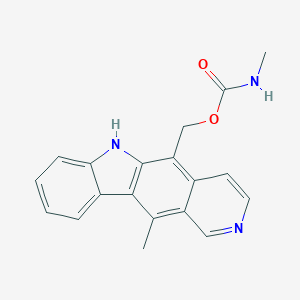 B011868 5-(Hydroxymethyl)-11-methyl-6H-pyrido(4,3-b)carbazole N-methylcarbamate CAS No. 108320-79-2