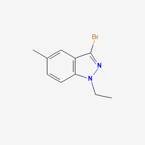 3-Bromo-1-ethyl-5-methyl-1H-indazole