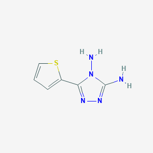 5-(2-thienyl)-4H-1,2,4-triazole-3,4-diamine