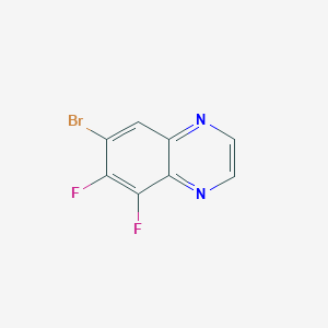 7-Bromo-5,6-difluoroquinoxaline