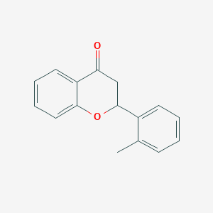 2-(2-Methylphenyl)-2,3-dihydro-4H-1-benzopyran-4-one