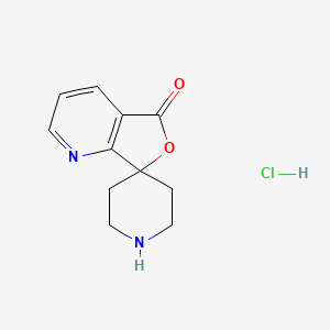 5H-Spiro[furo[3,4-b]pyridine-7,4'-piperidin]-5-one hydrochloride