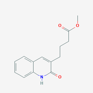 Methyl 4-(2-oxo-1,2-dihydroquinolin-3-yl)butanoate