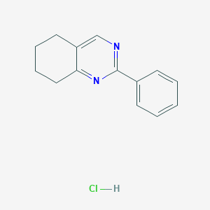 2-Phenyl-5,6,7,8-tetrahydroquinazoline hydrochloride