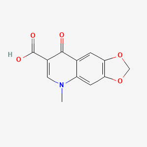 5-Methyl-8-oxo-5,8-dihydro-[1,3]dioxolo[4,5-g]quinoline-7-carboxylic acid