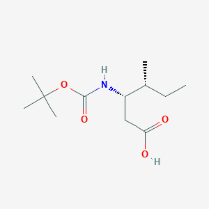 (3S,4R)-3-((tert-Butoxycarbonyl)amino)-4-methylhexanoic acid