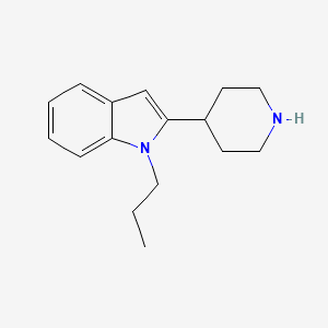 2-(Piperidin-4-yl)-1-propyl-1H-indole