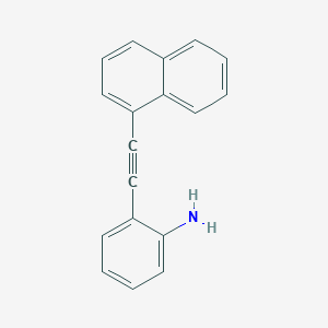 2-(Naphthalen-1-ylethynyl)aniline