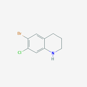 6-Bromo-7-chloro-1,2,3,4-tetrahydroquinoline