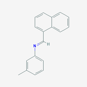 (E)-N-(3-Methylphenyl)-1-(naphthalen-1-yl)methanimine